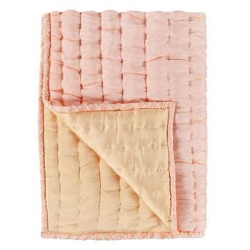 QUDG0157, ChenevardMedium, Blossom & Peach, Designers Guild